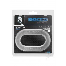 The Rocco 3 Way Wrap Ring Clear