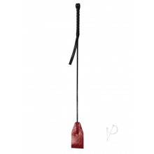 Rouge Anaconda Riding Crop Cuff Burg/blk