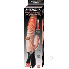 Natural Realskin Hot Cock Jackhammer