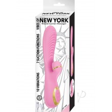Vibes Of New York Rib Suction Massag Pnk