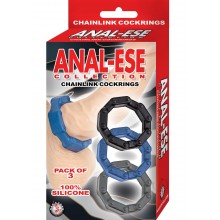 Anal Ese Coll Chainlink Cockrings