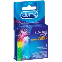 Durex Pleasure Pack 3pk