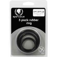 Black Rubber C Ring Set
