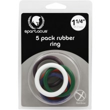 Rainbow Rubber C Ring 5 Pack - 1 1/4