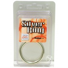 Silver Cock Ring Medium