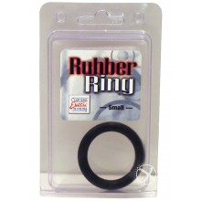 Rubber Cock Ring Small Black