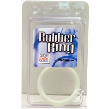 Rubber Cock Ring White Medium