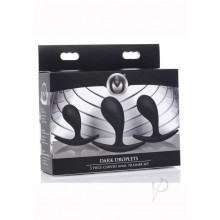 Ms Dark Droplets Anal Trainer 3pc Set