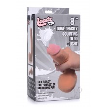 Loadz Dual Dense Squirt Dildo 8 Light
