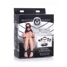 Ms Golden Submission Bondage Set Black