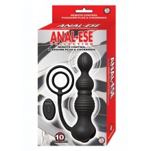 Anal-ese Remote Pleasure Plug/cring Blk