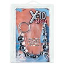 X-10 Beads Black