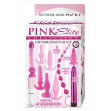 Pink Elite Coll Supreme Anal Play Kit