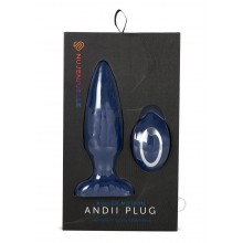 Sensuelle Andii Plug W/roller  navy Blue