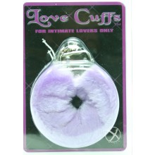 Plush Love Cuffs Lavender