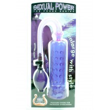 Sexual Power Pump W/grip Laven