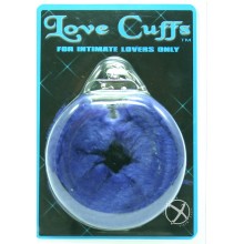 Plush Love Cuffs - Blue