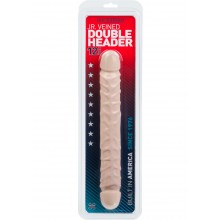 Jr Veined Double Header White 12