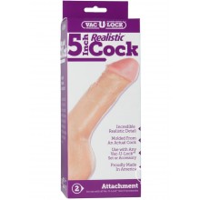 Vac U Lock 5 Realistic Cock