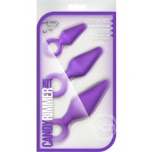 Blush Novelties Luxe Candy Rimmer Anal Plug Kit Purple Hush USA