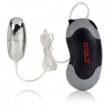 CalExotics Colt Xtreme Turbo Waterproof Bullet Vibrator Silver Hush USA