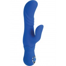 CalExotics Posh Silicone Thumper G Spot Vibrator Waterproof Blue Hush USA