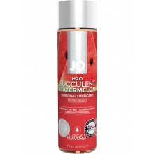 System Jo H2O Flavored Water Based Lubricant Watermelon 4 Ounce Hush USA