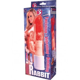 Rampant Rabbit Twisting Rotating 3 Sensual Exciting Functions Pink