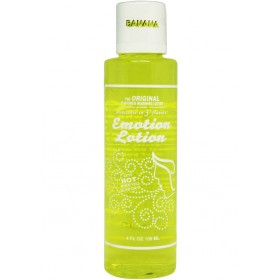Emotion Lotion Flavored Water Based Warming Lotion Banana 4 oz