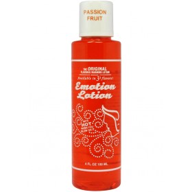 Emotion Lotion Flavored Water Based Warming Lotion Passion Fruit 4 oz