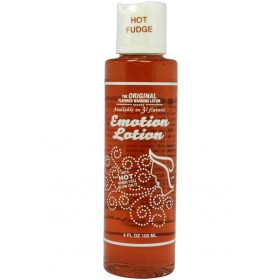 Emotion Lotion Flavored Water Based Warming Lotion Hot Fudge 4 oz