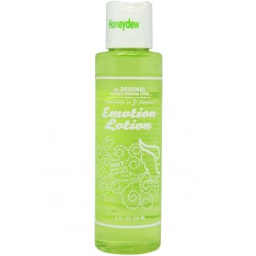 Emotion Lotion Flavored Water Based Warming Lotion Honeydew 4 oz