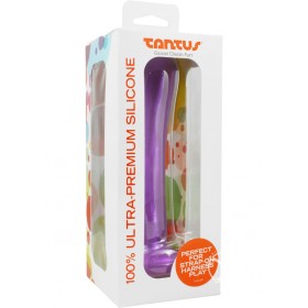 Silk Dildo And Dilator Silicone 7 Inch Purple Haze
