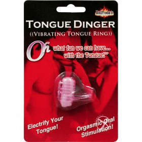 Tongue Dinger Vibrating Tongue Ring Magenta