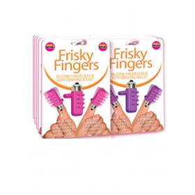 Frisky Fingers Finger Sleeve w/ Bullet Magenta