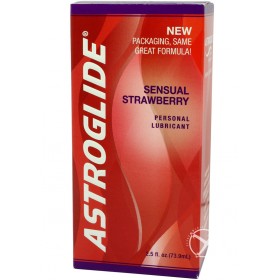 Astroglide Strawberry Flavored Lube 2.5 oz