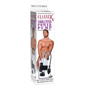 Classix Vibrating Power Pump 7.5 Inch Black