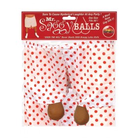 Mr Saggy Balls Over The Hill Boxers With Droopy Latex Balls