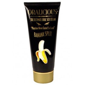 Oralicious Ultimate Oral Sex Cream 2 Ounce Banana Split