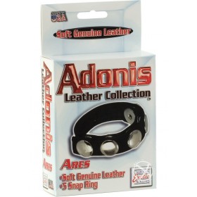 Adonis Leather Collection Ares 5 Snap Ring