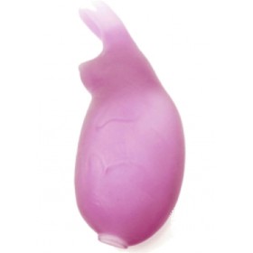 PLEASURE SILICONE SLEEVE FOR EGGS OR BULLETS RABBIT
