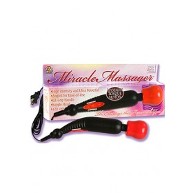 Miracle Massager 2 Speed 120 Volt 10.25 Inch Black With Red