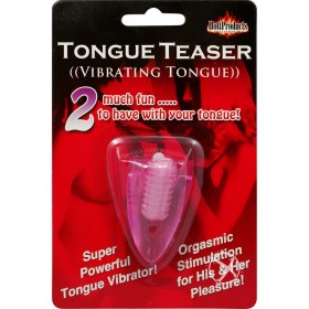 Tongue Teaser Silicone Oral Vibrator Magenta