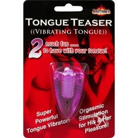Tongue Teaser Silicone Oral Vibrator Purple