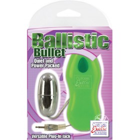 Ballistic Bullet w/ Versatile Plug In Jack 2 Speed Remote 2.2 Inch Green