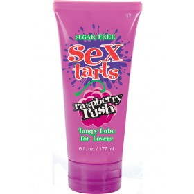 Sex Tarts Flavored Water Based Lubricant 6 ozs Raspberry Rush