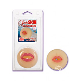 Pure Skin Lips Pump Sleeve Fits Most Pump Cylinders Flesh