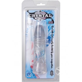 Crystal Jellies Cock 6 Inch Clear