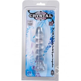 Crystal Jellies Anal Plug 6 Inch Clear