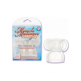 Miracle Massager Accessory Male Masturbation 3.75 Inch Clear